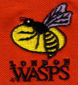 london wasps 275x300 Embroidery as a promotional tool
